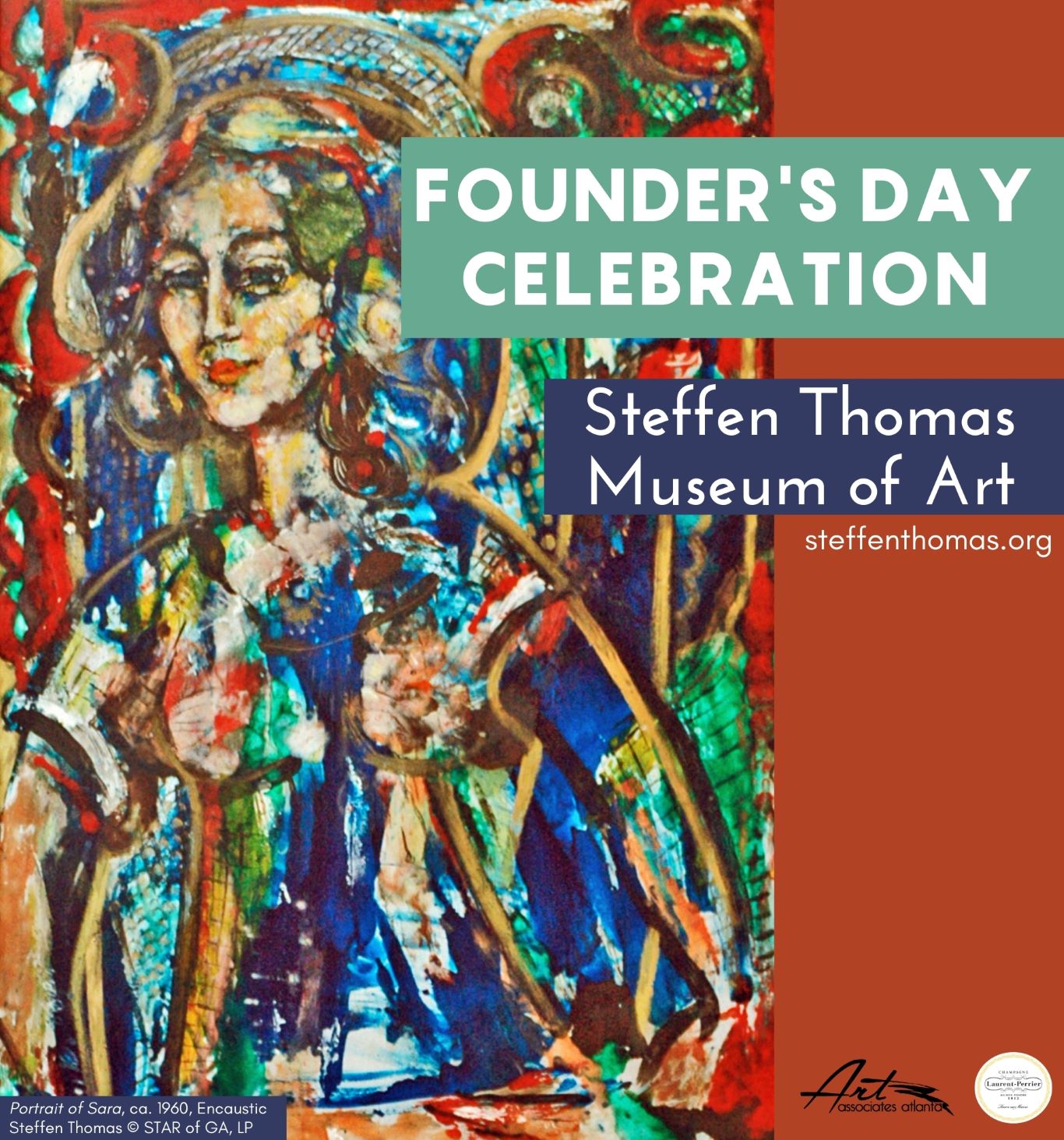 Founders Day logo for website | Steffen Thomas Museum of Art