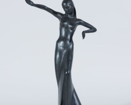 Steffen Thomas, Rhythm, 1930, cast bronze. 6271 STMA Permanent Collection.